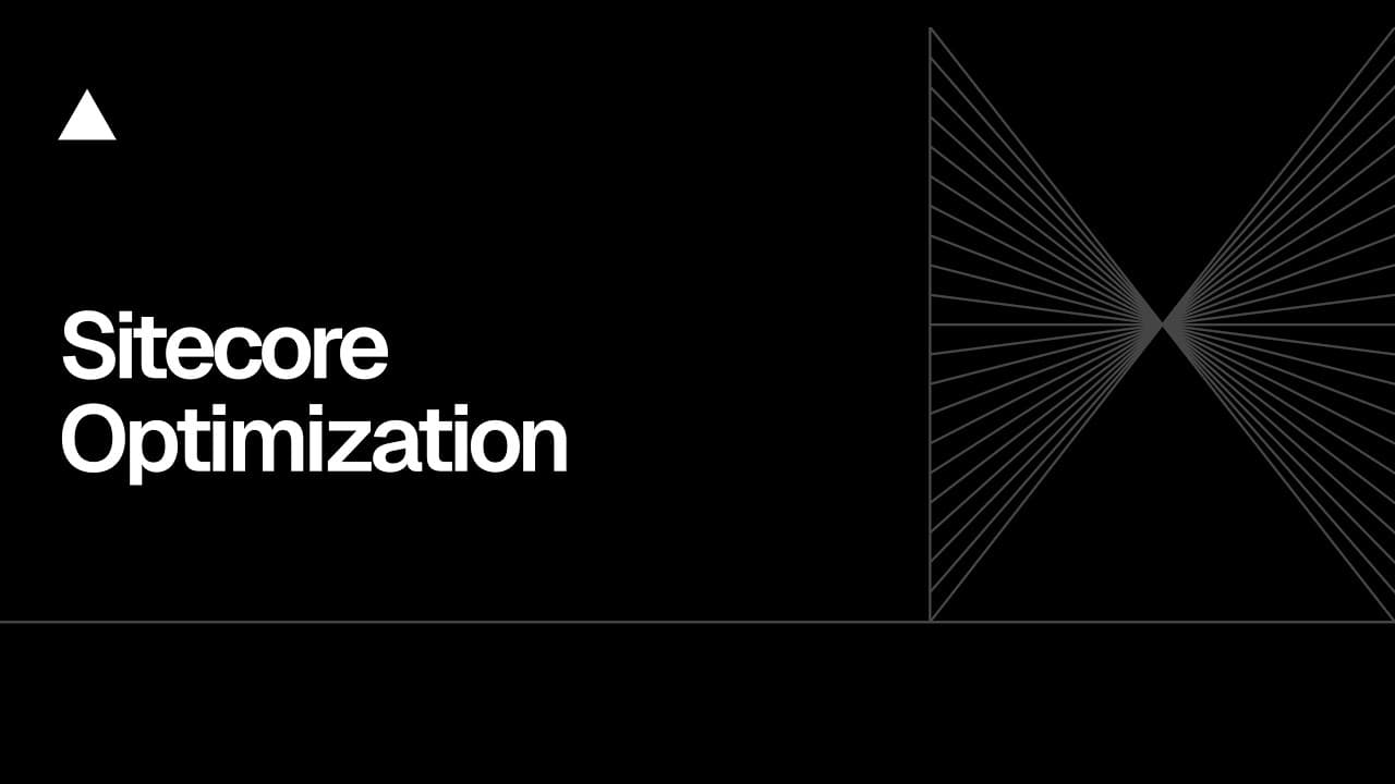 Community Session: Sitecore Optimization