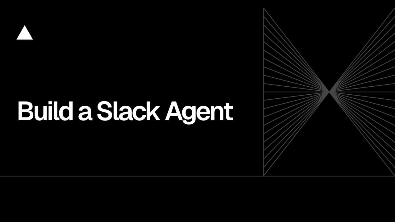 Community Session: Build a Slack Agent